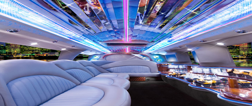 Interior Chrysler Stretch Limo