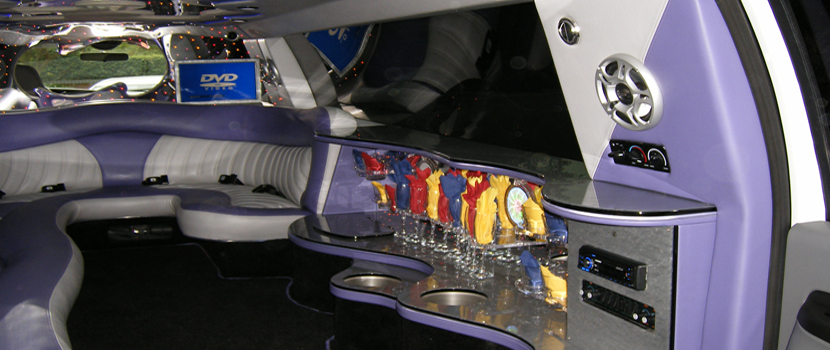 Interior 16 Pax Excursion Limo