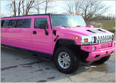 Pink Hummer SUV Limo