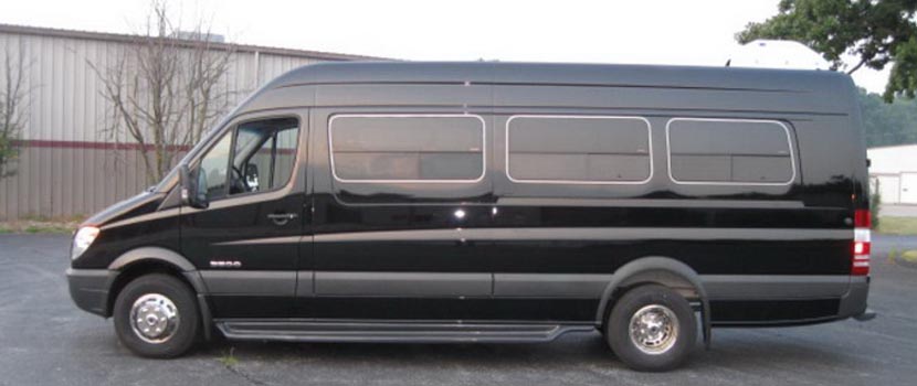 14 pax mercedes sprinter van